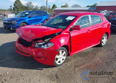 2009 Toyota Matrix из США, поврежденный, VIN 2T1KU40E99C135870